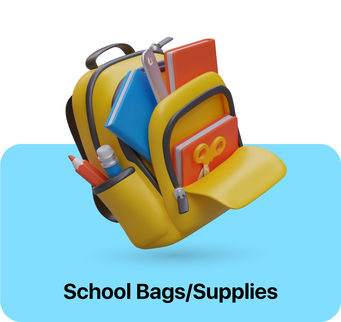 School Bags & Supplies